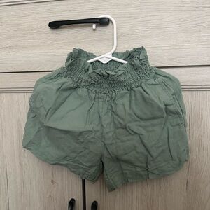 Wonder Nation High Waist Green Shorts